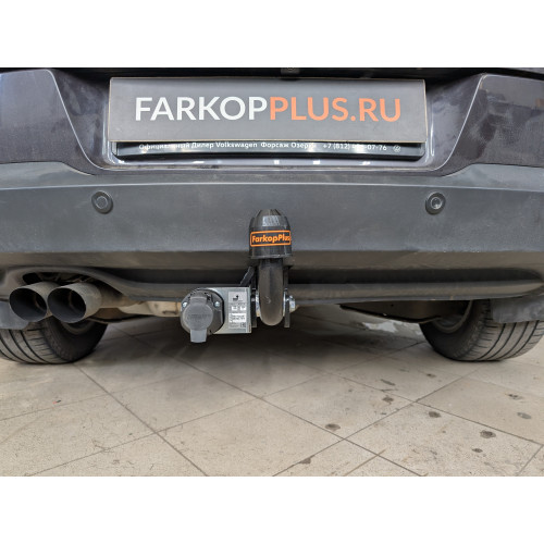Фаркоп Лидер Плюс на VOLKSWAGEN Tiguan 2007–2016  Арт. V123-A 