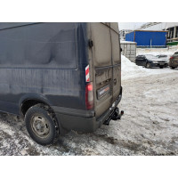 Фаркоп Лидер Плюс на FORD Transit 2000-2014  Арт. F116-F  (со ступенькой/без ступеньки)