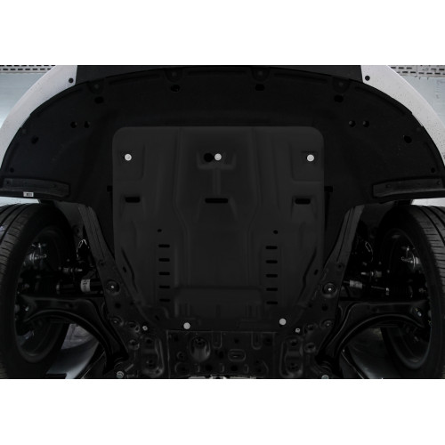 Защита Картера двигателя, КПП АвтоБроня для Hyundai Santa Fe 2021- IV рестайлинг, Сталь 45778 мм - Арт. 111.02862.1