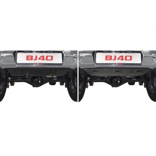 Защита Топливного бака АвтоБроня для BAIC BJ40 2023-2025 (II), Сталь 45778 мм - Арт. 111.03506.1