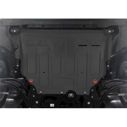 Защита Картера двигателя, КПП АвтоБроня для Audi A3 2020- IV 8Y, Сталь 45778 мм - Арт. 111.05128.1