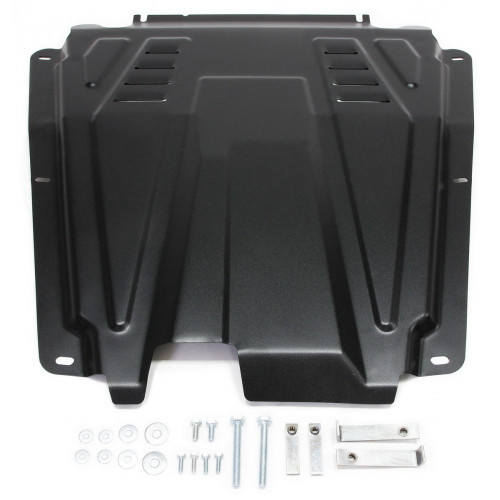 Защита Картера двигателя, КПП АвтоБроня для Renault Sandero Stepway 2009-2014, Сталь 45778 мм - Арт. 111.06027.1
