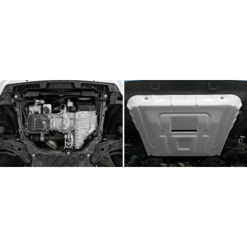 Защита Картера двигателя, КПП Rival для HAVAL H3 2024-, Алюминий 3 мм - Арт. 333.9421.1