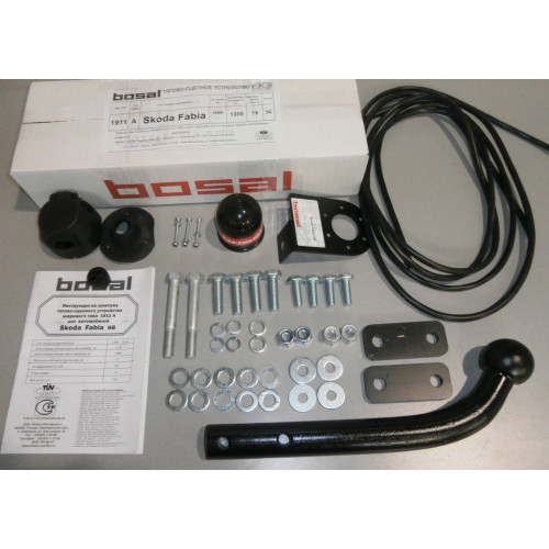 Фаркоп BOSAL (ORIS) на SKODA Fabia 1999–2006  Арт. 1911-A (хетчбэк)