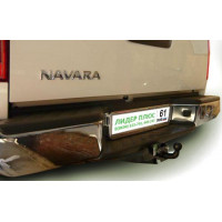 Фаркоп Лидер Плюс на NISSAN Navara 2005–2016  Арт. N107-FC (двойная кабина со ступенькой)