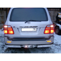 Фаркоп BALTEX на TOYOTA Land Cruiser 100 1998–2007  Арт. Y-08F (VX, фаркоп с нерж. накладкой)