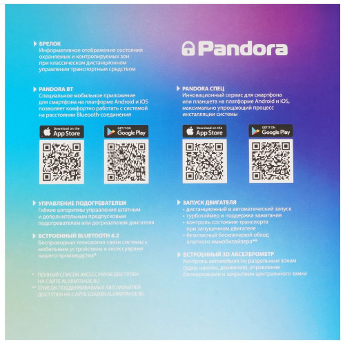Автосигнализация Pandora DX 9X LoRa