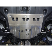 Защита Картера двигателя ТСС для Hyundai Tucson 2015-2021, Алюминий 4 мм - Арт. ZKTCC00171