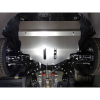 Защита Картера двигателя, КПП ТСС для Volkswagen Polo 2009-2020, Алюминий 4 мм - Арт. ZKTCC00187