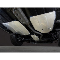 Защита Топливного бака (левой) ТСС для Subaru Outback 2021-, Алюминий 4 мм - Арт. ZKTCC00324