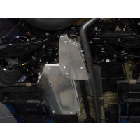 Защита Дифференциала ТСС для Hyundai Santa Fe 2018-2021 TM, Алюминий 4 мм - Арт. ZKTCC00375