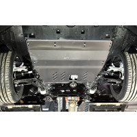 Защита Картера двигателя, КПП ТСС для GAC GS8 2023-, Алюминий 4 мм - Арт. ZKTCC00667